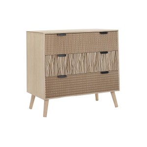 Kommode DKD Home Decor Tanne Braun MDF (80 x 40 x 77 cm)