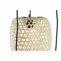 Deckenlampe DKD Home Decor 43 x 43 x 100 cm Schwarz Braun Bambus 50 W