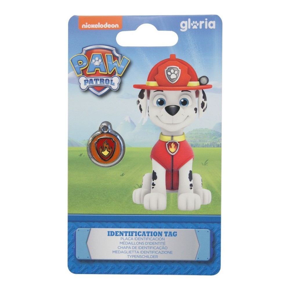 Identifikationsschild für Halsband The Paw Patrol Marshall S