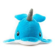 Soft toy for dogs Gloria Nuka 11 x 25 x 13 cm Narwhal Polyester polypropylene