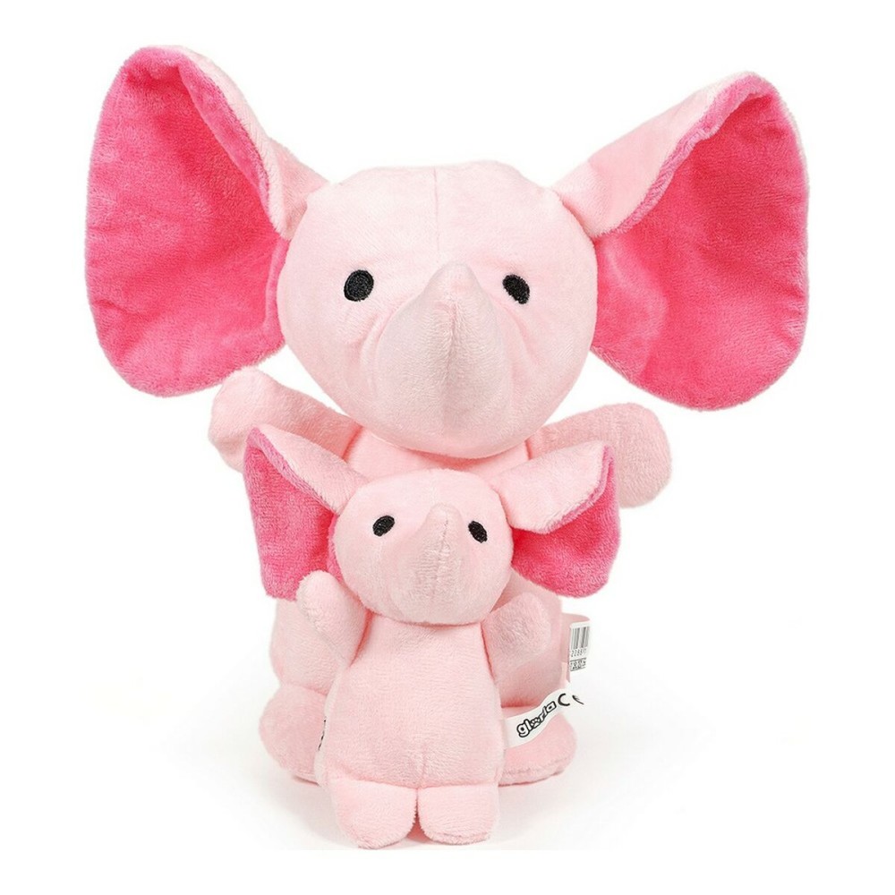 Soft toy for dogs Gloria Hoa 20 cm Pink Elephant