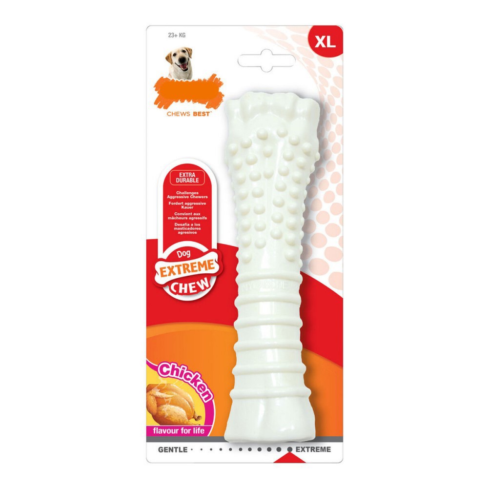 Dog chewing toy Nylabone Dura Chew Texturised Chicken Nylon