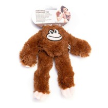 Jouet pour chien en peluche Gloria Mizaru 11 x 44 x 45 cm Singe Marron