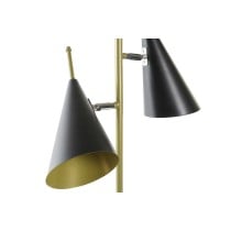 Tischlampe DKD Home Decor Schwarz Gold Metall 25 W 220 V 38 x 16 x 64 cm