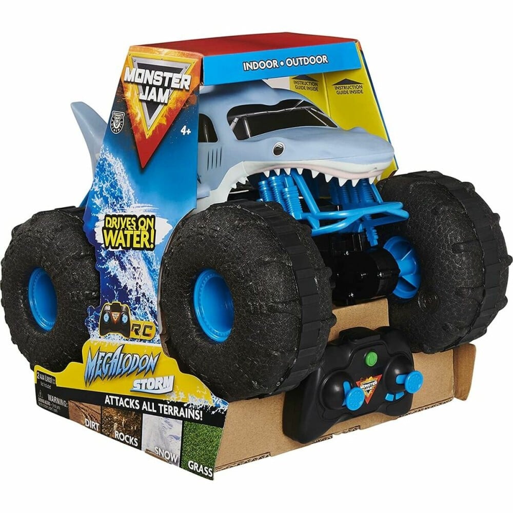 Remote-Controlled Car Monster Jam Monster Jam Megalodon Storm