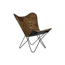 Chaise de Salle à Manger DKD Home Decor Marron Noir 73 x 70 x 93 cm