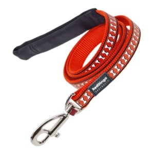 Hundeleine Red Dingo Reflektierend 15mm x 120 cm Orange