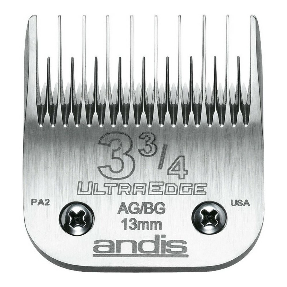 Lames Andis 3 3/4 Acier Chrome