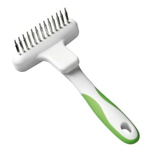 Brosse à Cheveux Andis Acier Plastique Râteau Plaque Tournante