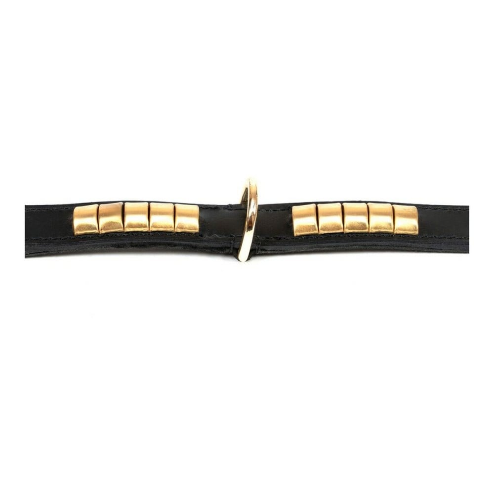 Dog collar Gloria Duna Black Golden (60 x 2.5 cm)