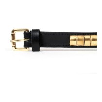 Dog collar Gloria Duna Black Golden (55 x 2.5 cm)