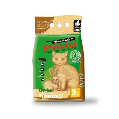 Sable pour chats Certech Pinio Woody Bois 5 L