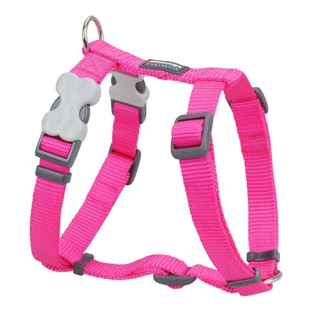 Harnais pour Chien Red Dingo Lisse 30-48 cm Fuchsia