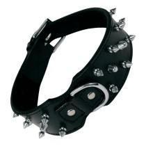 Dog collar Gloria Black Spikes (60 cm)