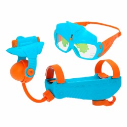 Water Pistol Eolo AQUA GEAR Blue 250 ml 37,5 x 8,5 x 11 cm (6 Units)