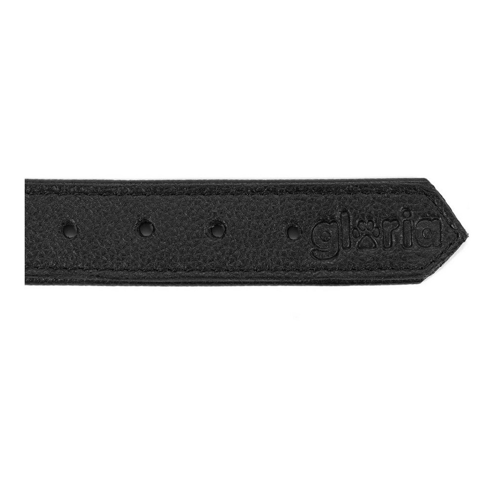 Dog collar Gloria Drymilled Black 45 cm (45 x 2 cm)