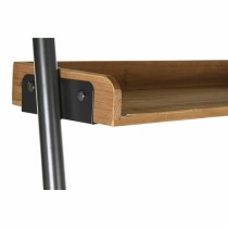 Étagère DKD Home Decor Sapin Naturel Noir Métal 1 Etagères (67 x 40 x 155 cm)