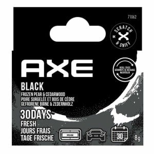 Désodorisant Pour Voiture California Scents BLACK black Aluminium Pièces de rechange 2 Unités