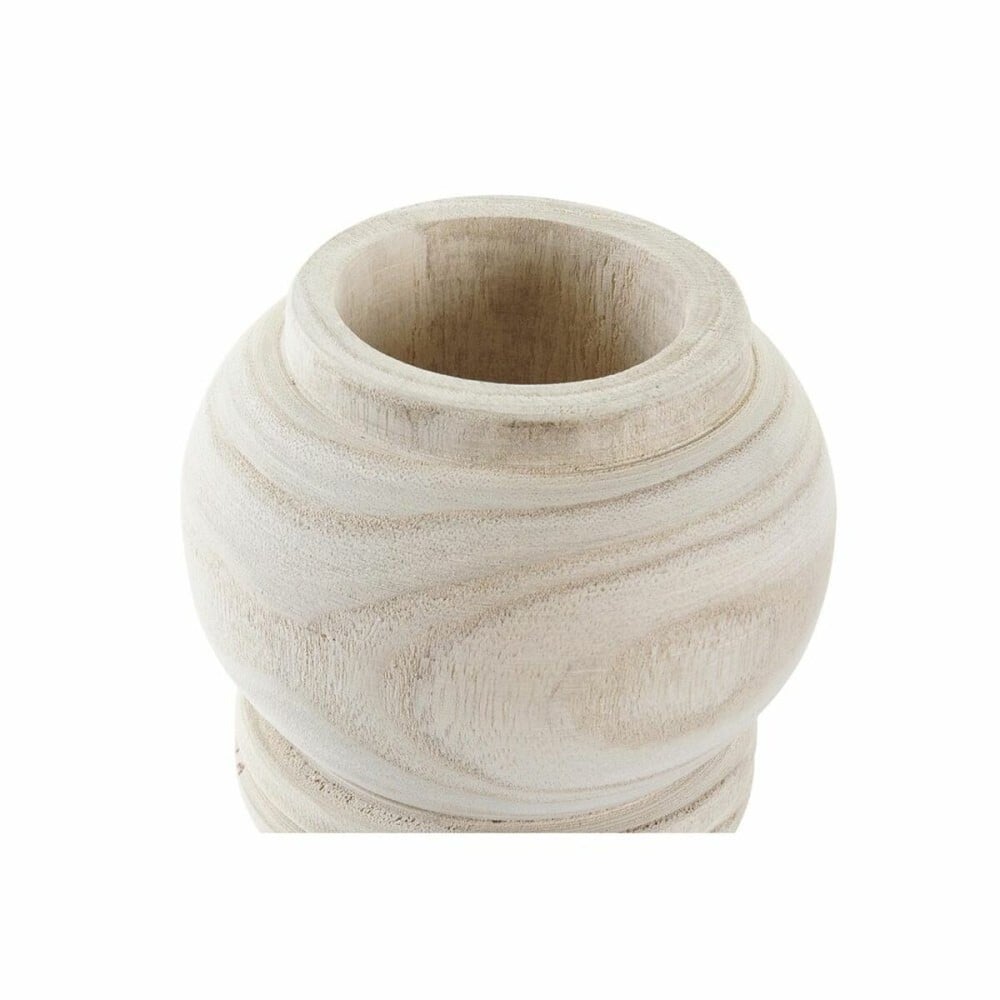 Vase DKD Home Decor Brown Natural 12 x 12 x 26 cm