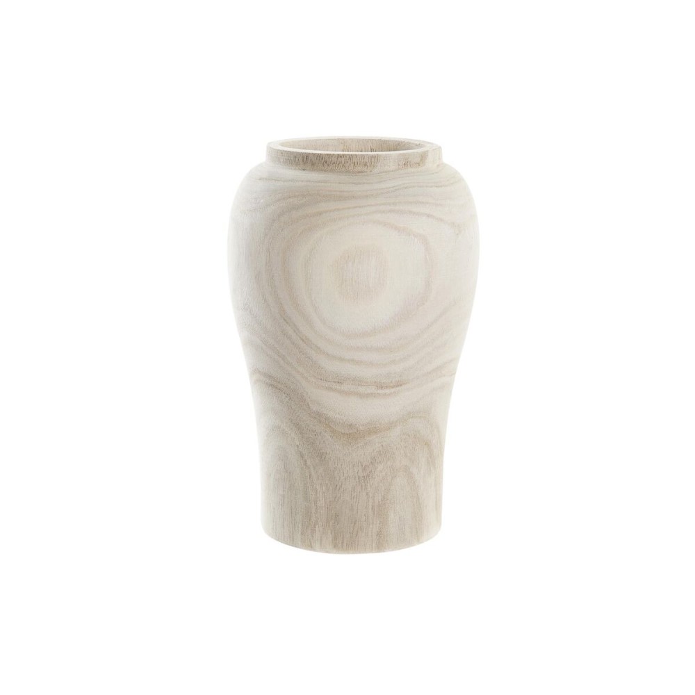 Vase DKD Home Decor Braun natürlich 15 x 15 x 24 cm