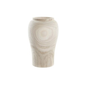 Vase DKD Home Decor Braun natürlich 15 x 15 x 24 cm