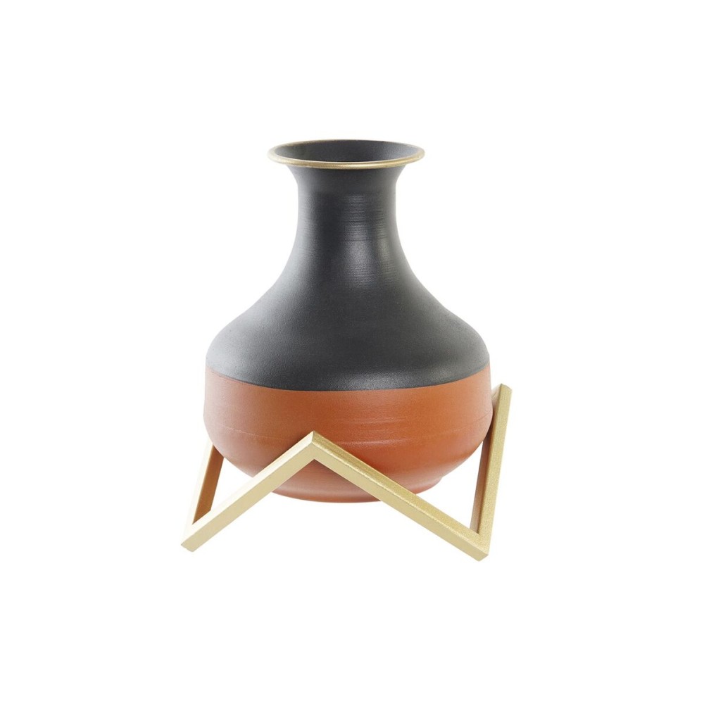 Vase DKD Home Decor Multicouleur Métal Moderne 20 x 20 x 23 cm