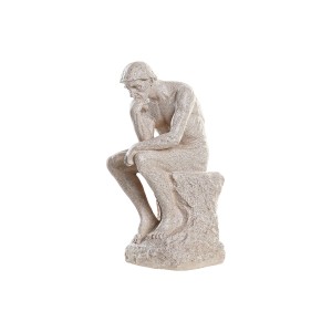 Deko-Figur DKD Home Decor The Thinker Beige Herren 12 x 11 x 25 cm