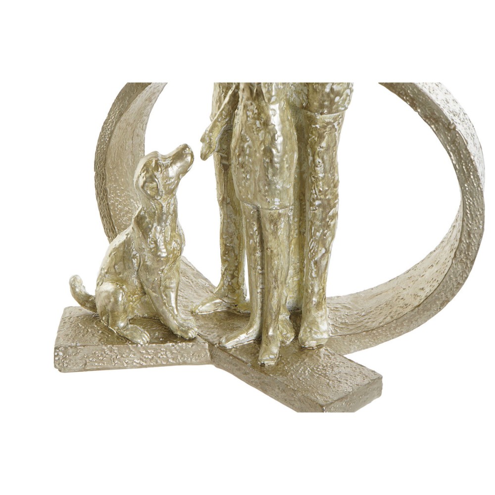 Decorative Figure DKD Home Decor Golden Resin Modern Family (26 x 14,5 x 39 cm)