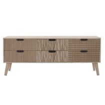 TV furniture DKD Home Decor Fir Brown MDF Wood 120 x 40 x 47 cm