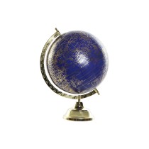 Globe DKD Home Decor Blue Golden Metal 27 x 25 x 36 cm