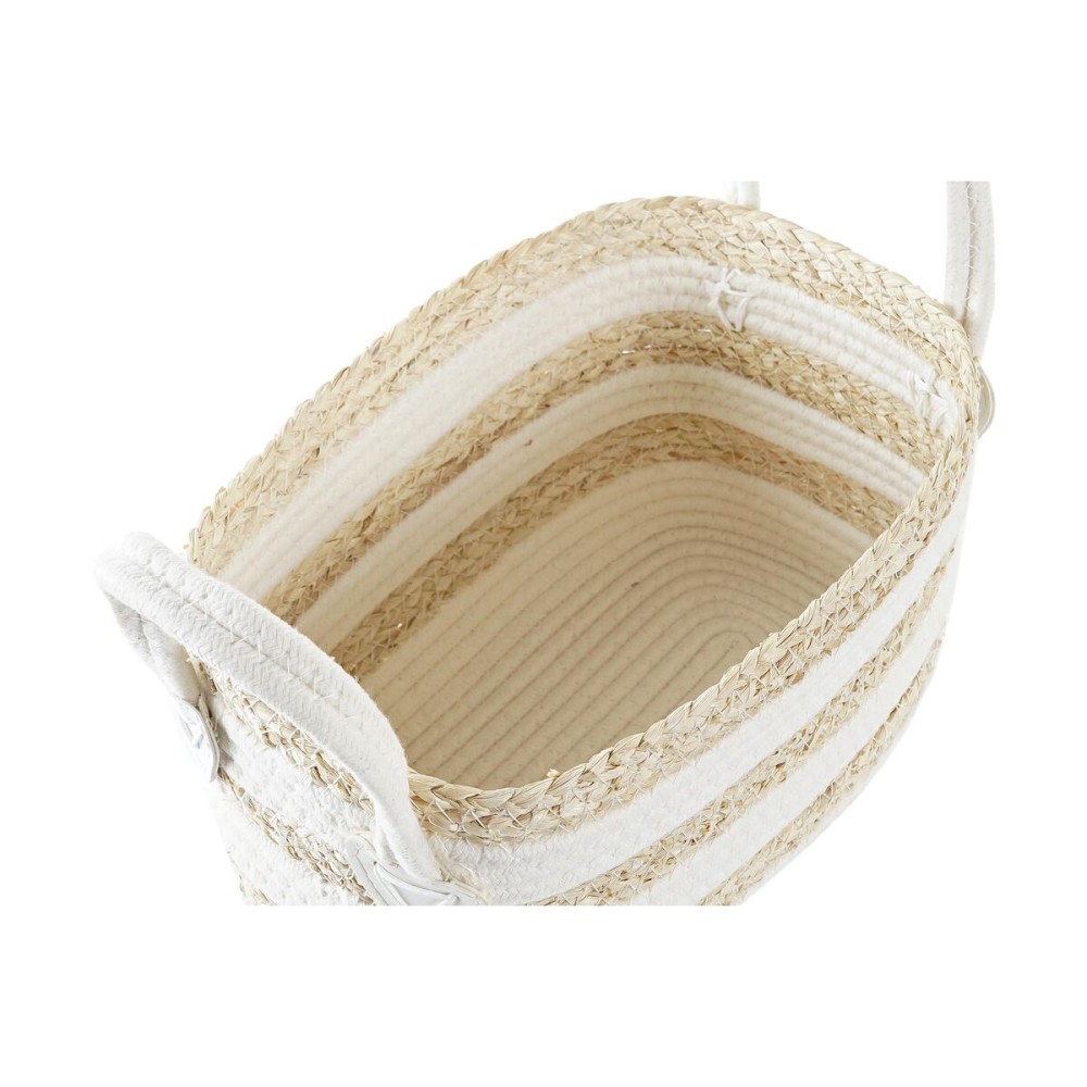 Panier DKD Home Decor 33 x 16 x 19 cm Fibre naturelle