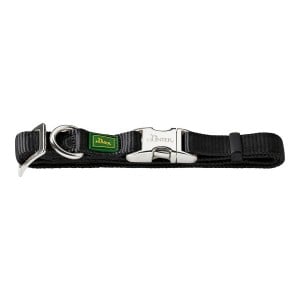 Hundehalsband Hunter Alu-Strong L Schwarz (45-65 cm)