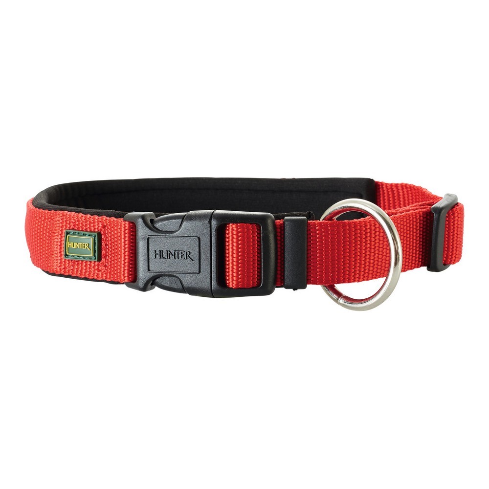 Hundehalsband Hunter Neopren Vario Rot (40-45 cm)