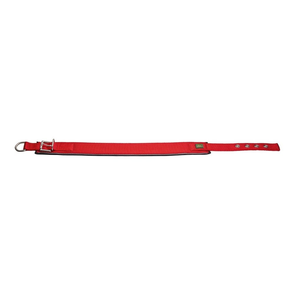 Hundehalsband Hunter Neoprene Reflect Rot (49-56 cm)