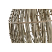 Écran de lampe DKD Home Decor Fibre naturelle (36 x 36 x 48 cm)