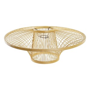 Écran de lampe DKD Home Decor Bambou (50 x 50 x 20 cm)