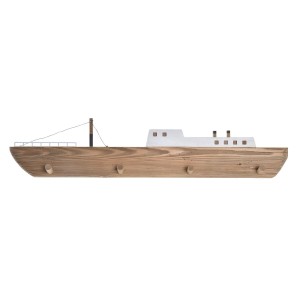 Portemanteau DKD Home Decor 91 x 8,5 x 20 cm Naturel Bois Barco