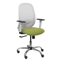 Chaise de Bureau P&C 354CRRP Blanc Vert Olive