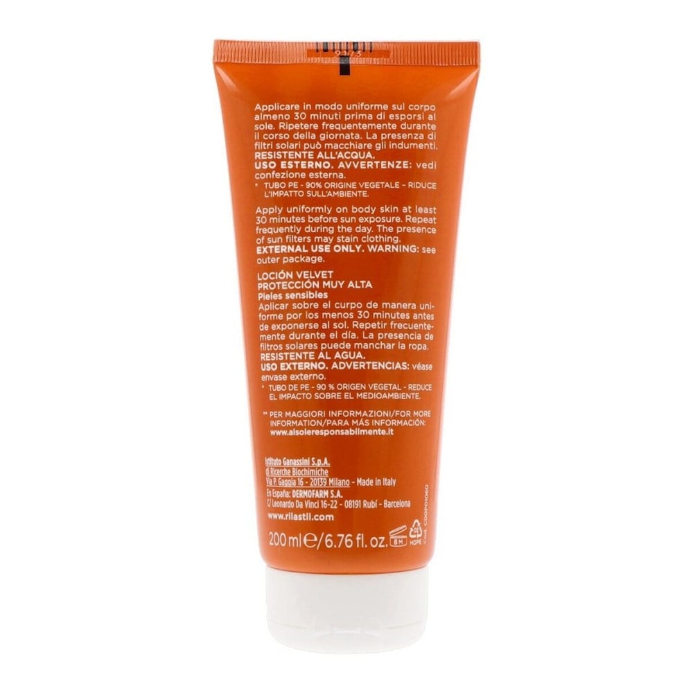 Sun Milk Rilastil Sun System Spf 50+ (200 ml)