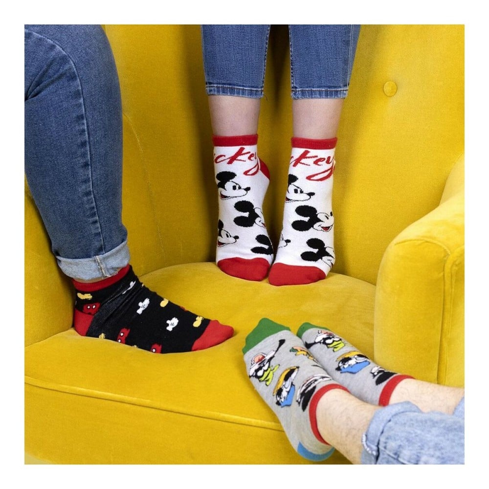 Socken Mickey Mouse Unisex 3 Paar