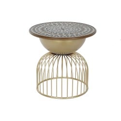 Table d'appoint DKD Home Decor 55,5 x 55,5 x 53 cm Sapin Métal