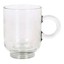 Ensemble de 6 tasses à café Royal Leerdam Sentido Mug Transparent Verre 6 Pièces (6 Unités) (37 cl)