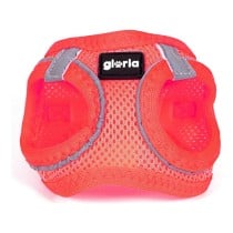 Hundegeschirr Gloria Air Mesh Trek Star Einstellbar Rosa L (33,4-35 cm)