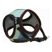 Dog Harness Gloria Points 33-44 cm L Green