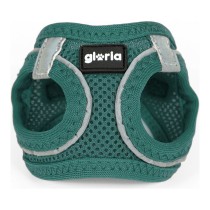 Dog Harness Gloria Air Mesh Trek Star Adjustable Turquoise Size XXXS (18-20 cm)