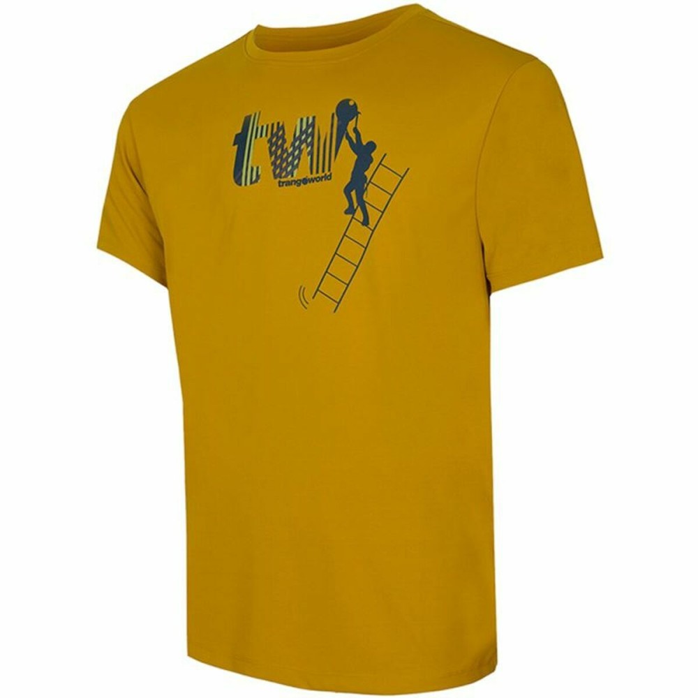 Kurzärmliges Sport T-Shirt Trangoworld Trangoworld Konak Gelb