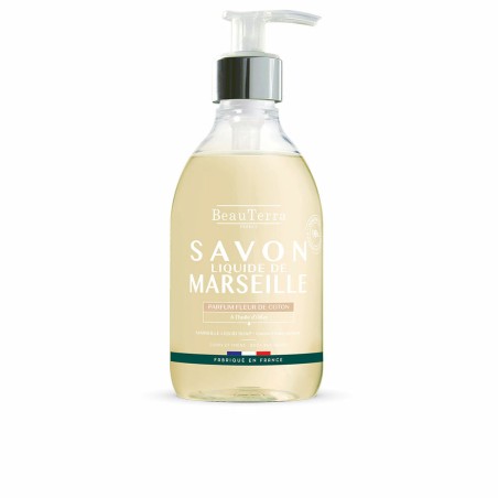 Liquid Soap Beauterra Savon de Marseille Cotton flower 300 ml