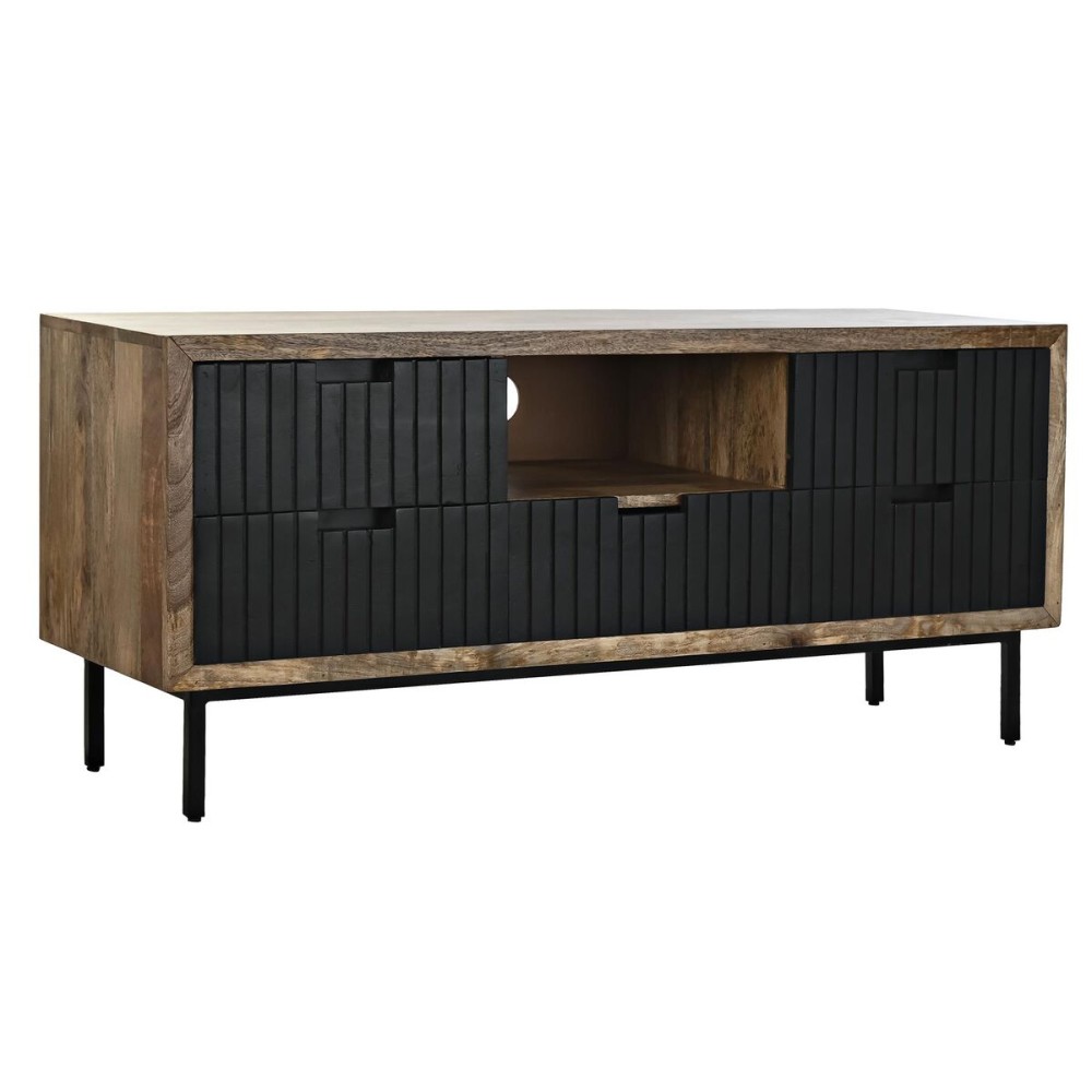 TV furniture DKD Home Decor Metal Mango wood (125 x 40 x 55 cm)