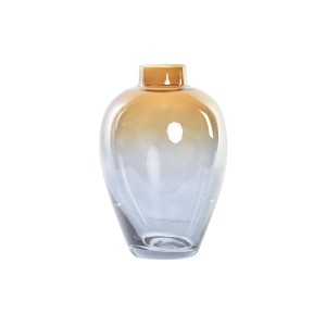 Vase DKD Home Decor Bicolore Verre 10 x 10 x 15 cm