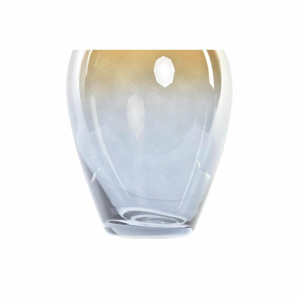 Vase DKD Home Decor Bicolore Verre 10 x 10 x 15 cm